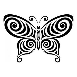Rienda Libre Graphics - Decomural Illusion Butterfly Butterflies Ws-18805
