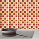 thumbnail image 4 of 30 piezas de azulejos de mosaico autoadhesivos para pared de baño, despegables y pegables, 10 x 10 cm, 4 of 6