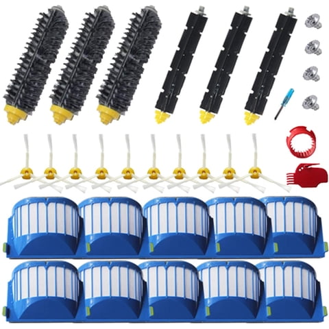 Yokyon 28Pcs Accesorios Para Irobot Roomba 600 Series 595 614 620 630 645 650 655 660 680 690