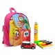 thumbnail image 3 of VeggieTales en la Casa Mochila Escolar para Niños y Niñas, Mochila Infantil Ligera de Alta Calidad, Grande y Duradera ROSA, 3 of 6