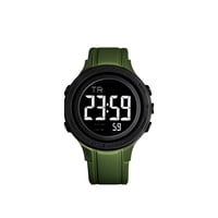 Kiros - Reloj Digital Verde 2026 Deportivo Resistente Al Agua
