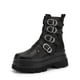 thumbnail image 4 of Bota Negro Mujer Gótica Punk Rock PU 2621 negro 38, 4 of 5