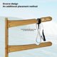 thumbnail image 5 of Soporte para tablas de surf TWO STONES de bambú macizo, 3 niveles, montaje en pared, 5 of 8