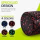 thumbnail image 4 of Rodillo de espuma ProSourceFit de alta densidad, 30 cm, firme, negro/rojo, 4 of 6