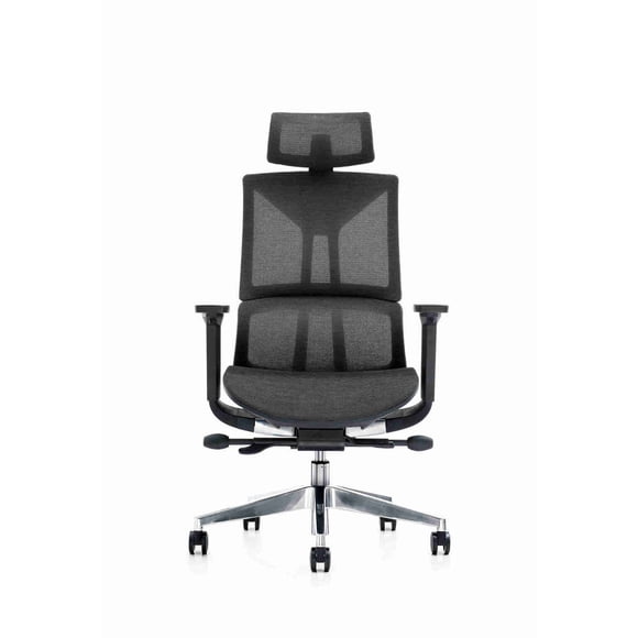 Silla Gerencial Premium de oficina Serena negra