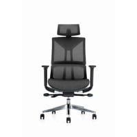 Modernismo - Silla Gerencial Premium De Oficina Serena Negra