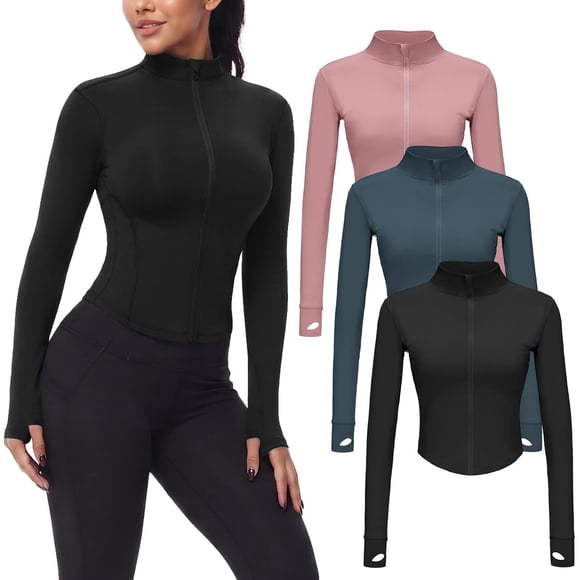 Chaqueta Deportiva Dalavch 2071 Corta de Cierre Completo, Pack de 3