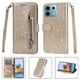 thumbnail image 1 of Funda para FOXDOCK Elegante funda Xiaomi Poco X6 5G Glitter con cremallera-Ideal para el uso diario, 1 of 5
