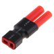 thumbnail image 1 of Enchufe t a conector de conector banana de 4.0 mm para hxt T Conector hembra a conector banana, 1 of 5