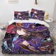thumbnail image 1 of Genshin Impact Hu Tao Bedding Set Anime Keqing Ganyu Duvet Cover Pillowcase3-Piece Bedding Set (1 Duvet Cover + 2 Pillow Shams), 1 of 5
