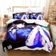 thumbnail image 1 of Anime D.va Overwatch Bedding Set,Duvet Cover Comforter Bed Set Quilt Cover Pillowcase, Boys Girls Adults Bed Sheets, 1 of 5