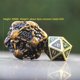 thumbnail image 2 of Set de 2 Dados Gigantes de Metal con Calavera D20 DNDWoW, 2 of 9