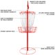 thumbnail image 3 of Cesta de práctica Disc Golf Remix de doble cadena roja, 3 of 6