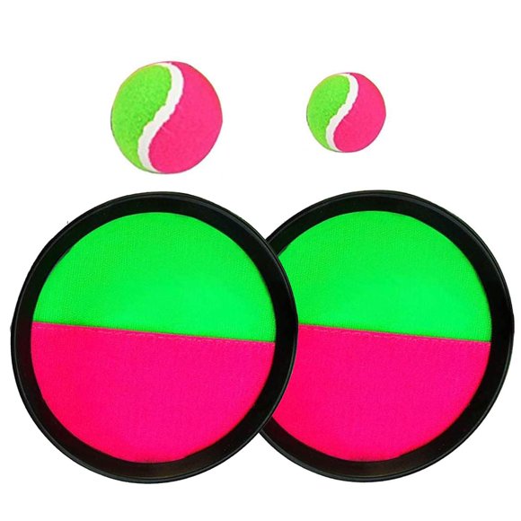 Set de juego de pelota Higoala – Palas de 19 cm y bolas de 6 cm