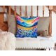 thumbnail image 3 of Almohada Decorativa Con Coloridos Acianos Azules, 3 of 6