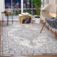 thumbnail image 2 of Alfombra Florida Gris 120x180, 2 of 5