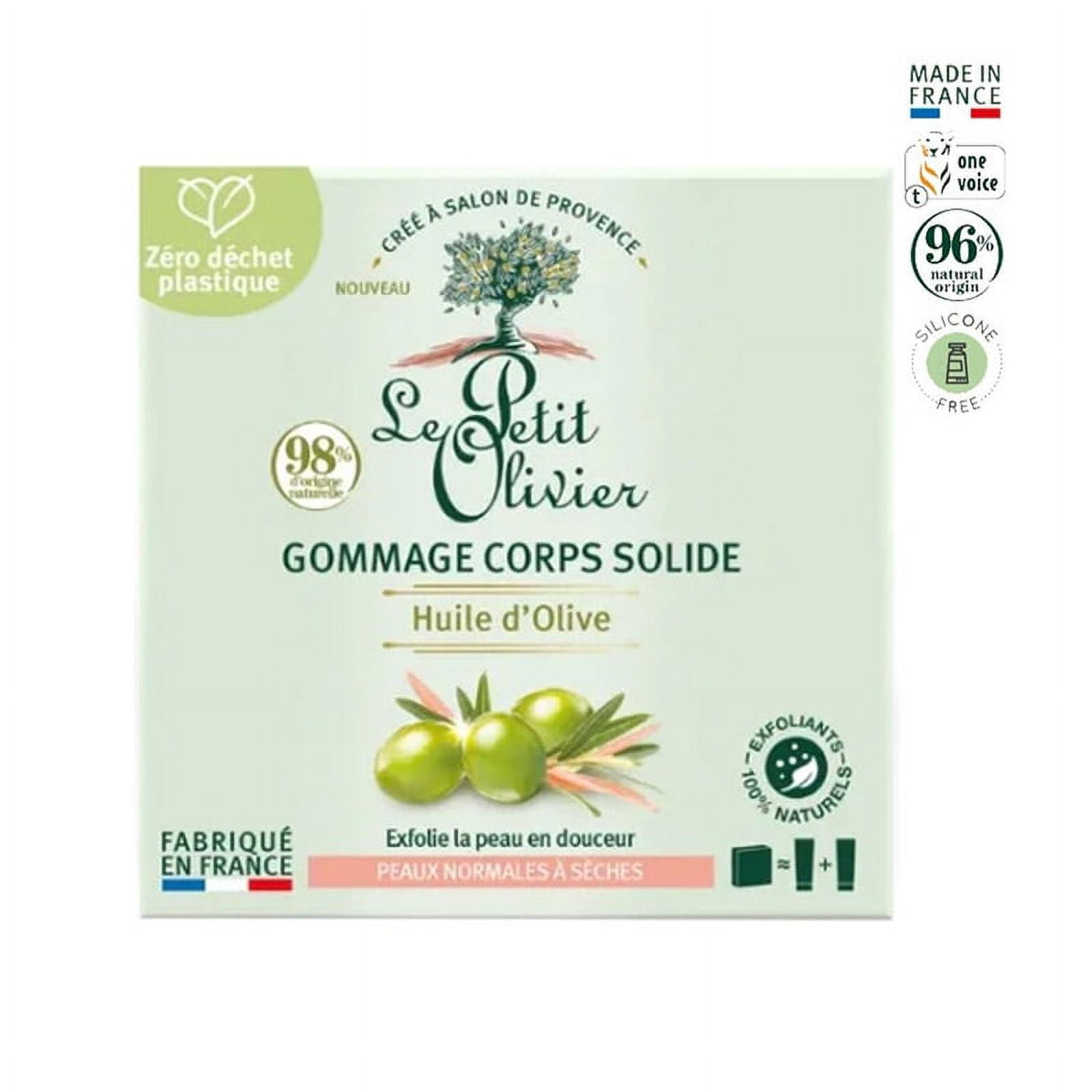 Le Petit Olivier - Exfoliante Cuerpo Sólido Oliva - - 100 G