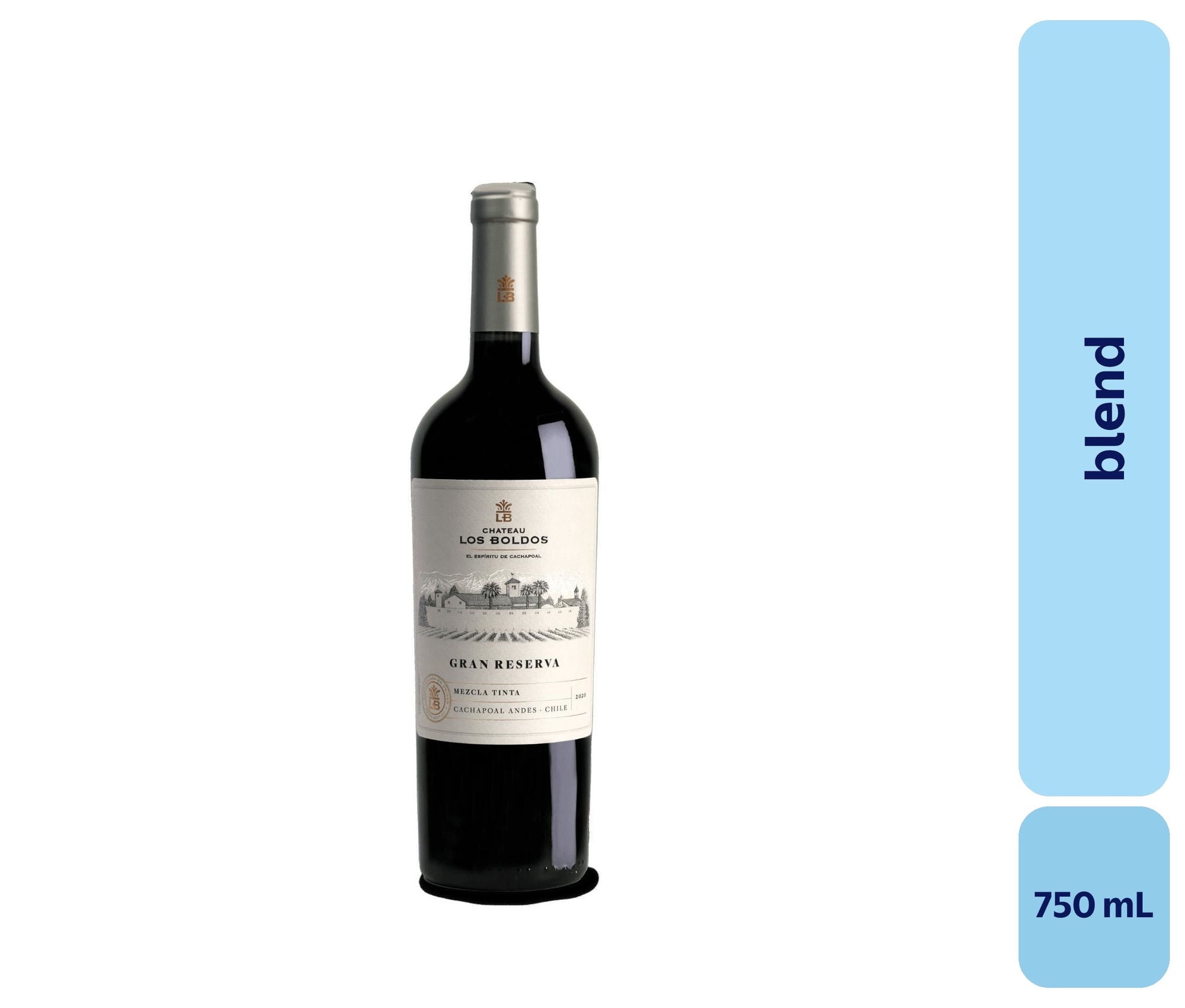 Vino Blend Botella 750 mL Chateau Los Boldos