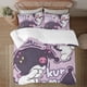 thumbnail image 1 of Kuromi Soft 3D Printed Duvet Cover Bedding Set with Comforter Cover 3 Piece Set, 1 of 5
