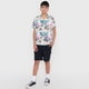 thumbnail image 4 of Camisa Niño Viscosa Fullprint Graffiti Blanco Corona, 4 of 5
