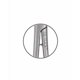 thumbnail image 2 of Pinza Dr. Slick 14 cm Recta Negra, 2 of 2