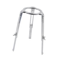 Magideal - Trípode Ajustable Para Laboratorio De Química, Soporte De Calefacción Para Accesorios De Educación Científica, Soporte De Lámpara Extraíble Multiusos Material De Hierro