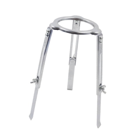 Magideal - Trípode Ajustable Para Laboratorio De Química, Soporte De Calefacción Para Accesorios De Educación Científica, Soporte De Lámpara Extraíble Multiusos Material De Hierro