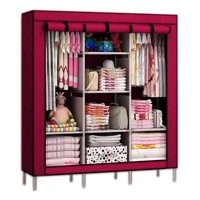 Disparo - Practico Armario Closet Ropero Armable Grande 175X45X130Cm