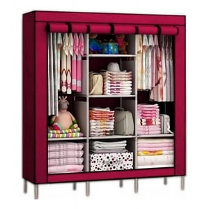 Disparo - Practico Armario Closet Ropero Armable Grande 175X45X130Cm