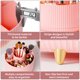 thumbnail image 5 of Soporte organizador para brochas de maquillaje Fanado Rotate 360°, color rosa, 5 of 8