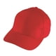 thumbnail image 1 of Gorra de béisbol Martin Sports para adulto de 6 paneles roja, 1 of 1