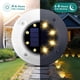 thumbnail image 3 of Luces solares de suelo SOLPEX impermeables, paquete de 20 unidades, color blanco cálido, 3 of 6