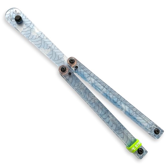 Herramienta de práctica plegable de plástico Larqety azul