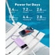 thumbnail image 5 of Power Bank Charmast, 20000 mAh, 20 W, carga rápida, color morado, 5 of 9