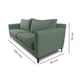 thumbnail image 3 of Sofa Elena 2 Cuerpos Felpa Verde Menta, 3 of 3