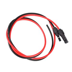 Magideal - Cable Conector Que Conecta Cables De Arnés De Conector Hembra Y Macho Extensión De Cable Para Sistemas Fotovoltaicos, Patio, Viajes, Exteriores