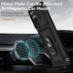 thumbnail image 3 of Estuche GANGXUN para Xiaomi Redmi Note 11 Pro 4G/5G, soporte giratorio 360°, estilo mecánico y magnético, 3 of 5