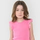 thumbnail image 3 of Polera Niña Kids Manga Corta Rib Rosado Corona, 3 of 5