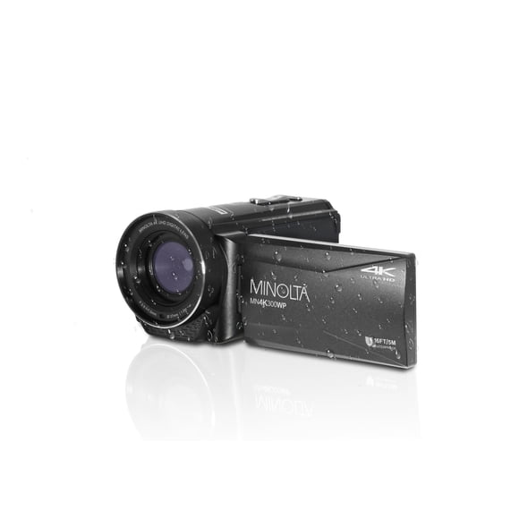 Videocámara Minolta MN4K300WP 56MP 4K 3" Impermeable