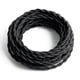 thumbnail image 1 of Cable trenzado para lámpara con recubrimiento de tela, 25 pies, PRUNLLA, estilo vintage, 1 of 7