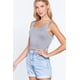 thumbnail image 3 of Top Corto Saronite Gris Jaspeado Mujer, 3 of 4
