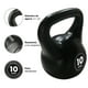 thumbnail image 4 of Kettlebell Mancuerna Pesa Rusa Cemento 10 Kg Negro, 4 of 6
