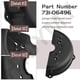 thumbnail image 3 of Cubierta de correa de plataforma HTJYMY 731-06496, paquete de 2, compatible, 3 of 7