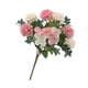 thumbnail image 2 of Ramo De Flores De Hortensia De Seda Para Sala De Estar Decoración De Sala De Reuniones Rosa Claro, 2 of 3