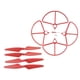 thumbnail image 2 of Cubierta protectora + hélice para aviones de cuatro ejes sin escobillas HS700 rojo, 2 of 5