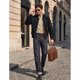 thumbnail image 2 of TACVASEN Chaqueta bomber para hombre, abrigada y cortaviento para otoño e invierno, 2 of 3