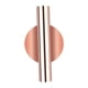 thumbnail image 1 of Florero Colgante Oro Rosa, 1 of 3