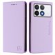 thumbnail image 4 of Funda Billetera con Soporte para Xiaomi Poco F6 Pro Bloqueo RFID Plegable Morado claro, 4 of 6