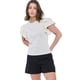 thumbnail image 1 of Polera Mujer Rib Vuelos Ecru Corona, 1 of 5