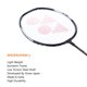 thumbnail image 4 of Raqueta de Bádminton YONEX ZR 100 95 g G4 (2 unidades), 4 of 8